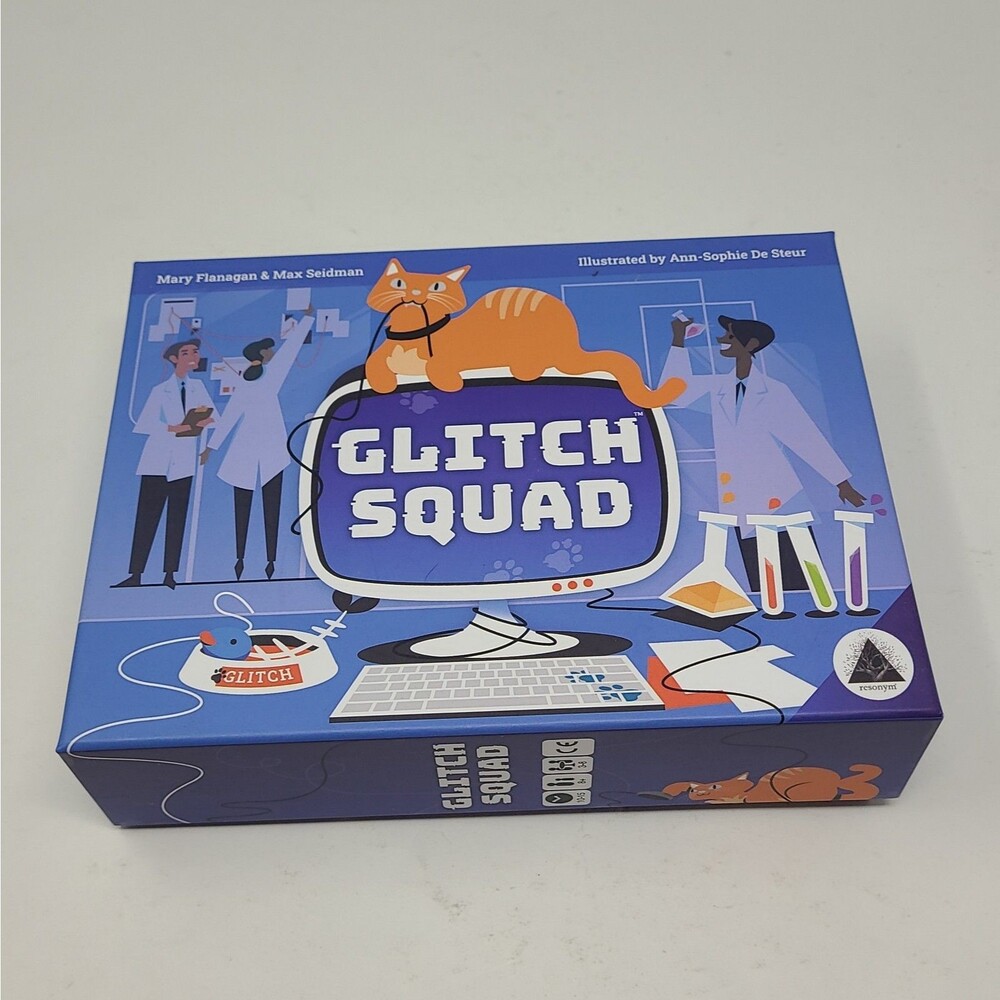 Glitch Squad Board Game Resonym LabX Forensic Deduction Party Game